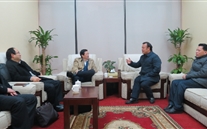 重庆市对外商业经济委员会副主任宋晓国一行来亚洲胜游集团调研