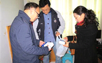 心系职工情 温暖送抵家——铜梁公司开展“送温暖”活动