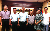 清华大学教授张方月一行来亚洲胜游集团考察调研