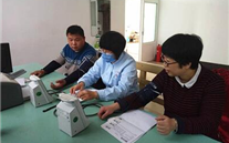 组织职工体检 关爱职工康健 汶上公司组织全体员工举行康健体检活动