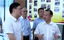 铜梁区委书记唐小平一行到铜梁公司视察调研 “党建带团建，，，团建促党建”事情