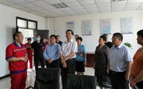 省住建厅林涵碧副厅长带队到太康公司视察指导事情